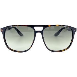 BMW BW0001 Mens Aviator Sunglass 52P Dk Havana